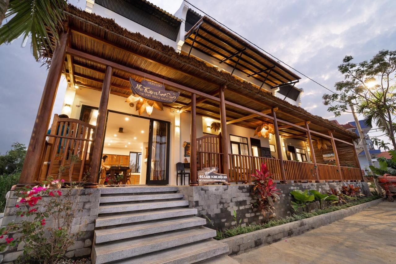 The Boathouse Riverside Homestay Hoi An Exteriör bild